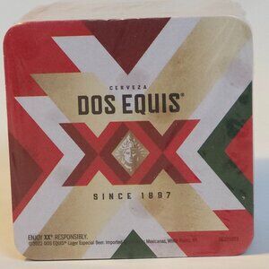 Dos EQUIS XX Coaster Sleeve Pack of 125 BNIP Most Interesting Man in the World